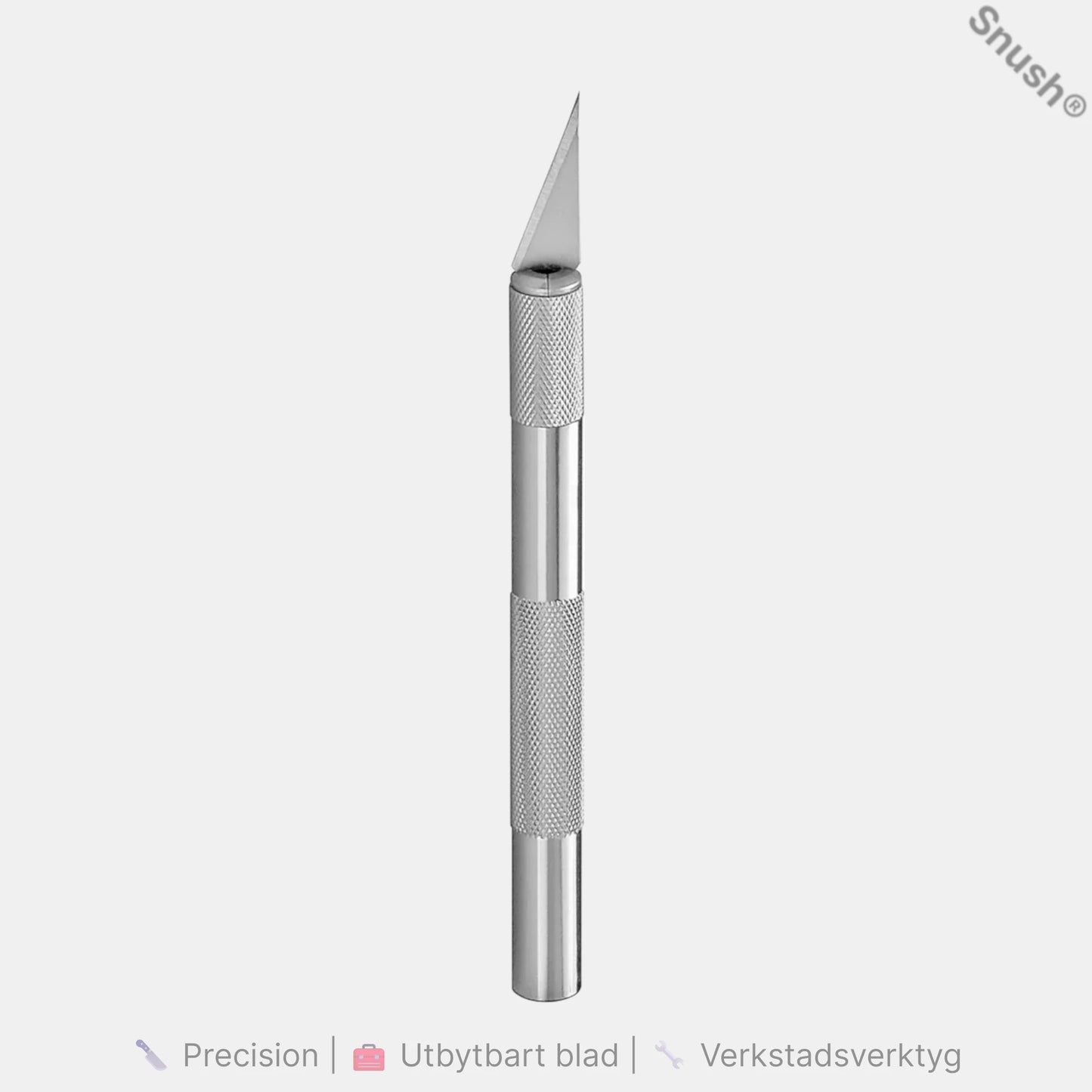 Precisionskniv i metall från Goobay – verktyg för elektronik, hobby och reparation