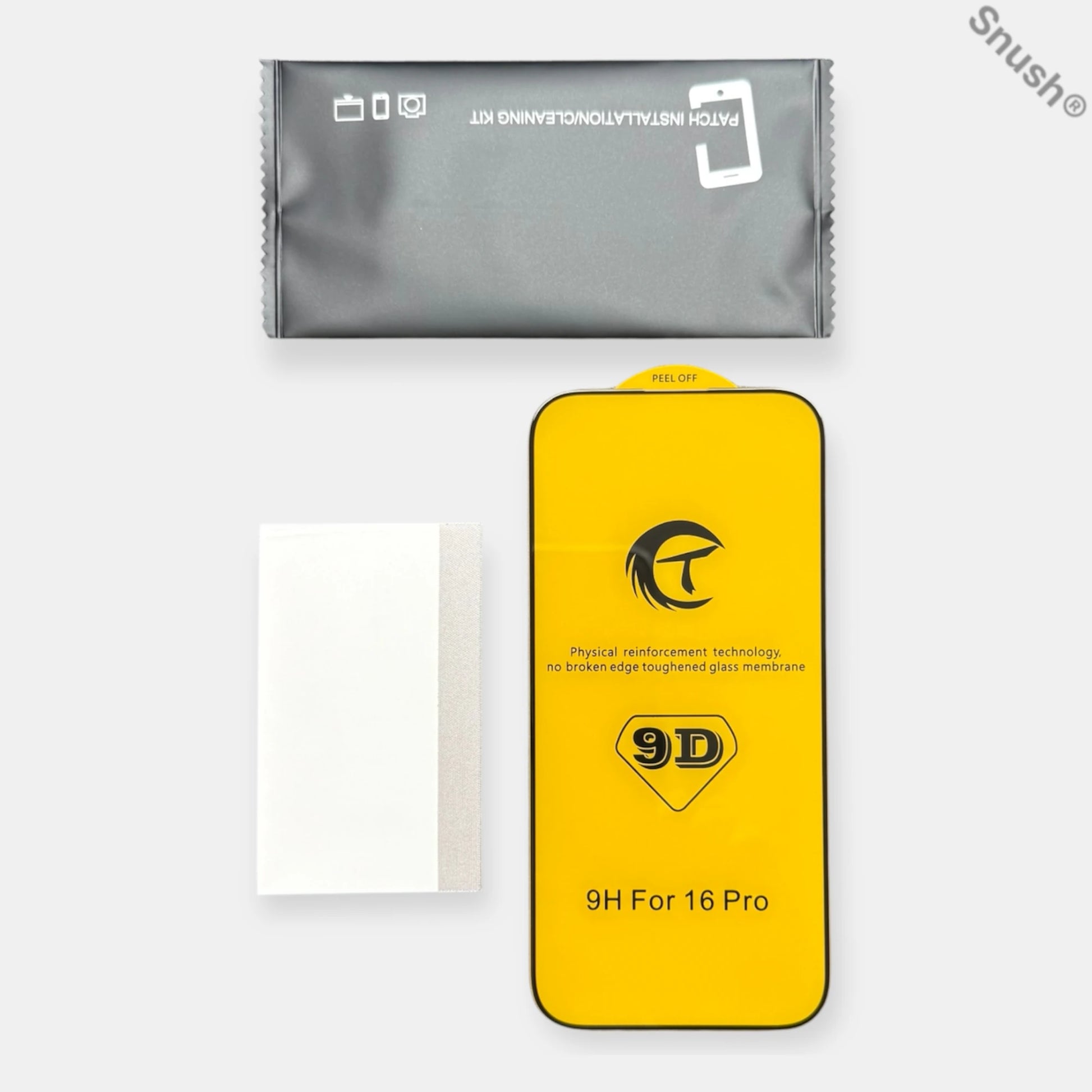 9D Full Cover skärmskydd i härdat glas för iPhone