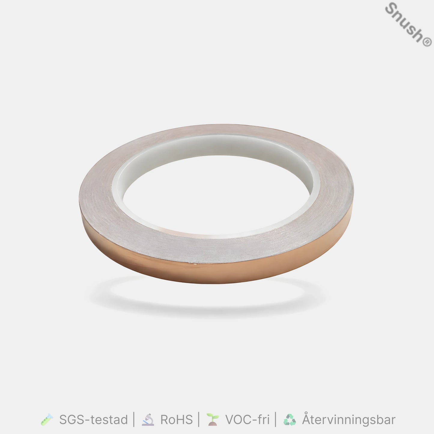 Koppartejp 10 mm bred 20 m lång – ProLab™ Copper Conductive Tape