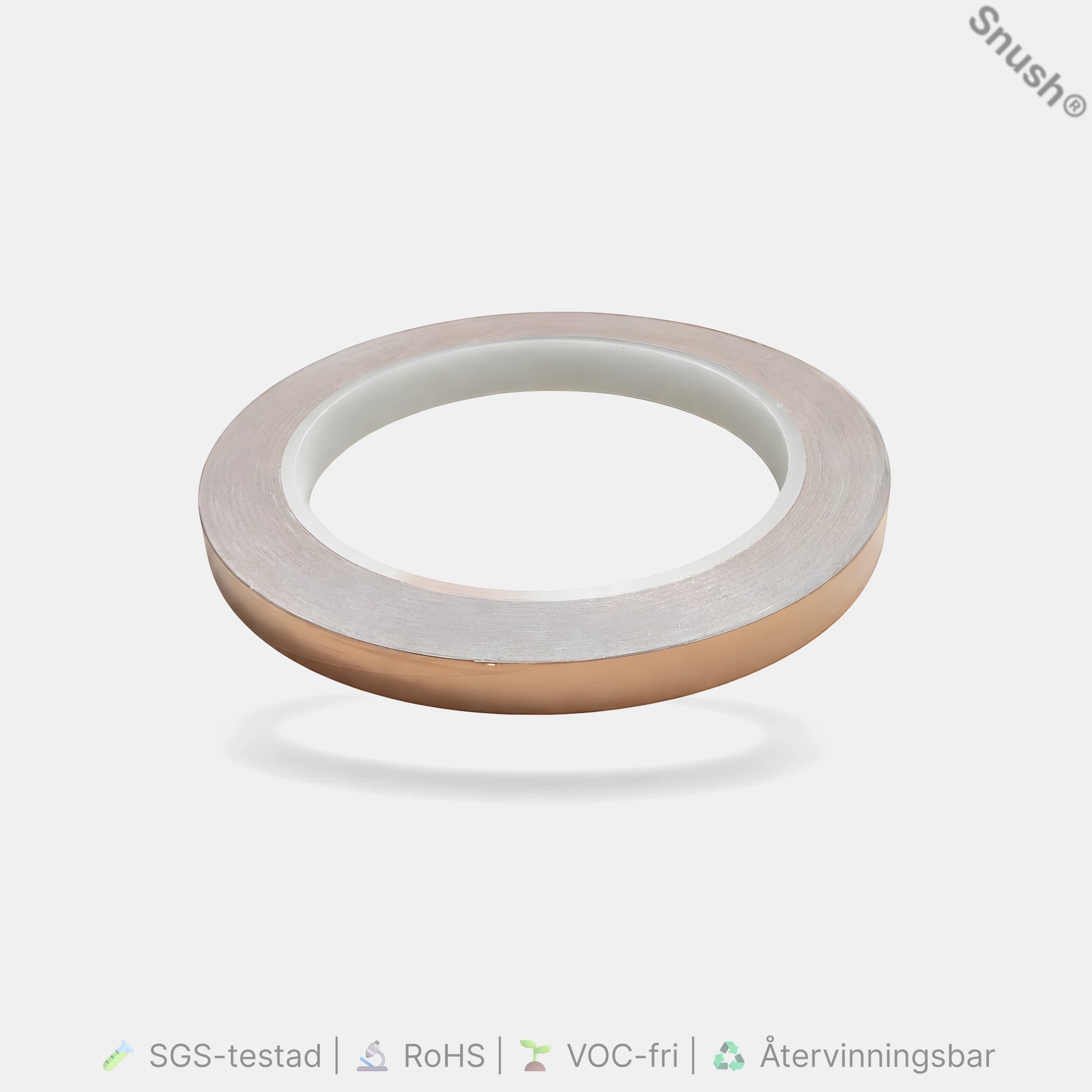 Koppartejp 10 mm bred 20 m lång – ProLab™ Copper Conductive Tape