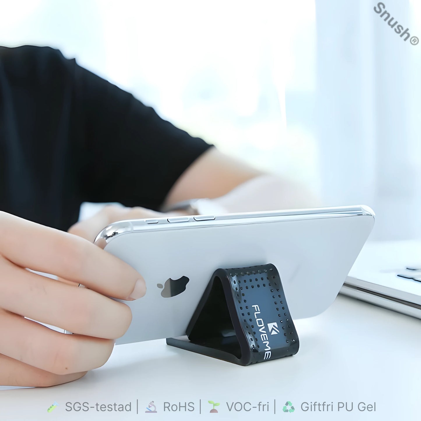 Snush® ProLab™ Arbetsstöd PU-gel som håller iPhone stabil under reparation samt montering