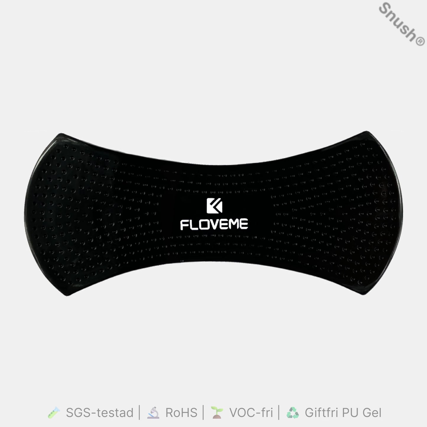 Snush® sektor i återanvändbar PU-gel som ger grepp och stöd för mobiltelefoner och små prylar